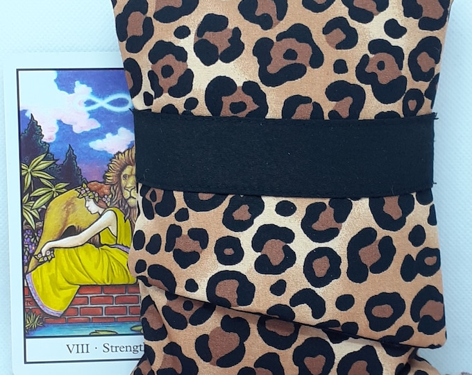 Deluxe Pocket Style Tarot Cards cards pouch Bag, lined pouch, handmade- New Design