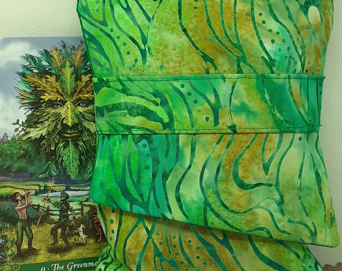 Deluxe Pocket Style Tarot Cards cards pouch Bag, lined pouch, handmade- New Design