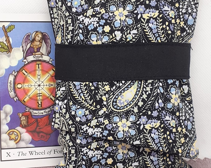 Deluxe Pocket Style Tarot Cards cards pouch Bag, lined pouch, handmade- New Design