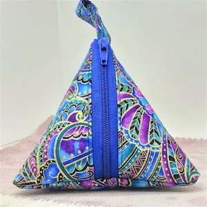 Mala - Gebetsperlen Beutel Tasche, gefüttertes Täschchen - Handarbeit - Neues Design
