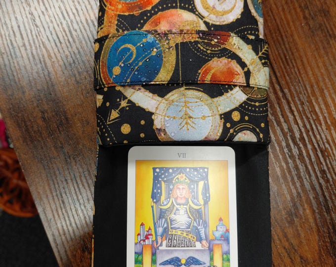 Handmade Tarot Card Pouch: Deluxe Pocket Bag