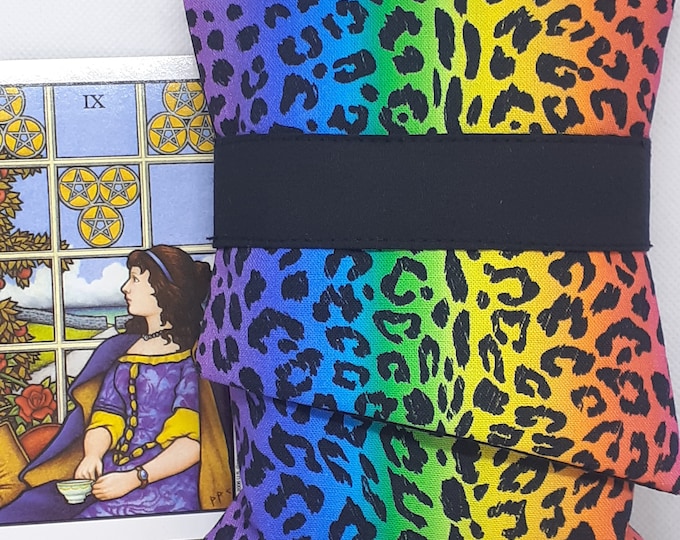 Deluxe Pocket Style Tarot Cards cards pouch Bag, lined pouch, handmade- New Design