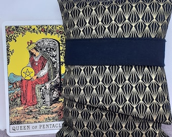 Handgefertigte Mini Tarotkarten Tasche: Taschentasche Deluxe