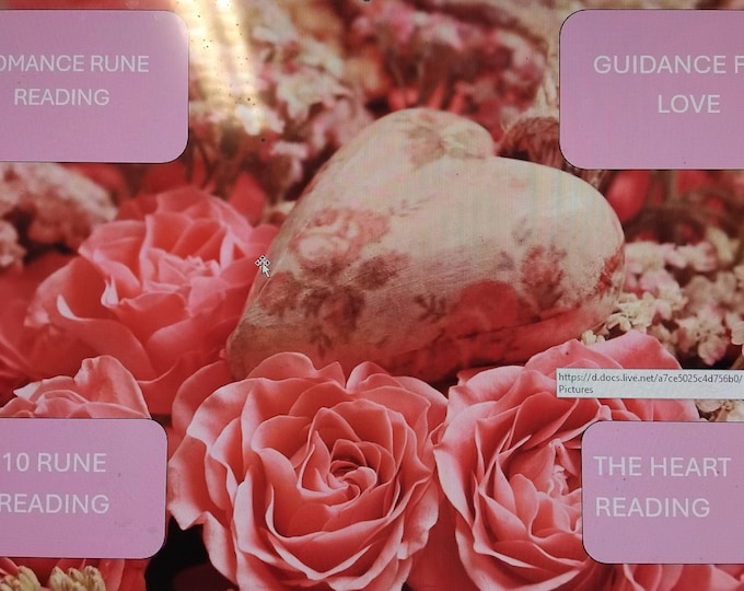 Romance Rune Reading- 10 Rune Reading-The Heart Reading- FAST