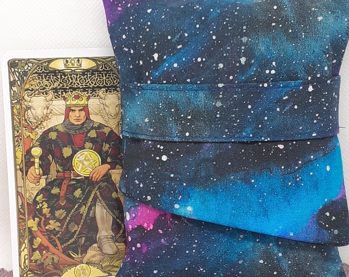 Deluxe MINI Pocket Style Tarot Cards cards pouch Bag, lined pouch, handmade- New Design