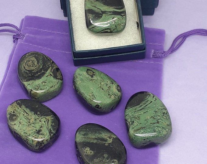 Kambaba-Rhyolith - Pendant- Black Cord - Gift-Yourself- Friends-Family-Loved One-Gift Box