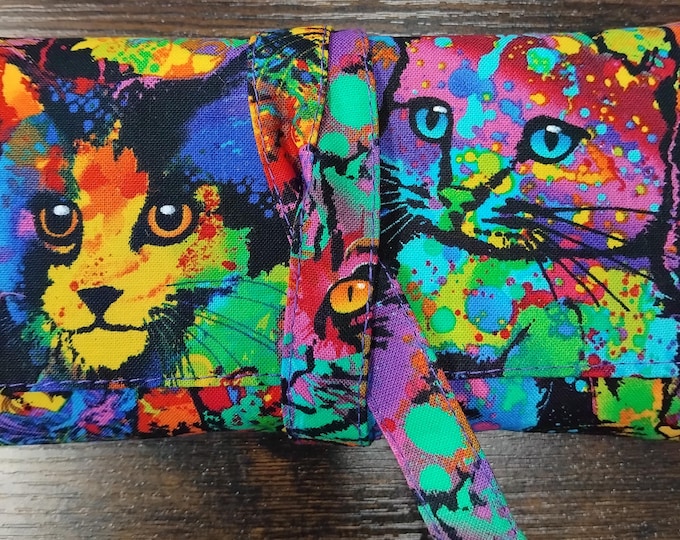 Deluxe Tarot Cards cards pouch Bag, lined pouch, handmade- Ribbon - New Design