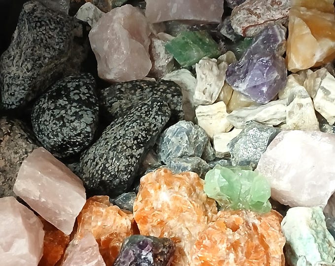 Gemstone-Mixed-Rough-x 3 - Gift-Yourself-Friends-Family-Loved One