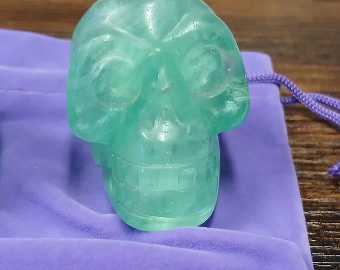 Fluorite Skull-Gift-Yourself-Friends-Family-Loved One