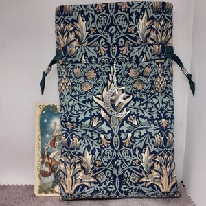 Deluxe Tarot Karten Beutel Tasche, gefütterter Beutel, handgefertigt - Neues Design