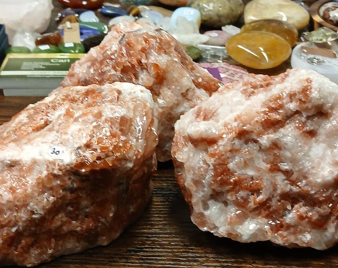 Red Calcite -4"-6" - Mexico -Extra Large-Gift-Yourself-Friends-Family -Loved One