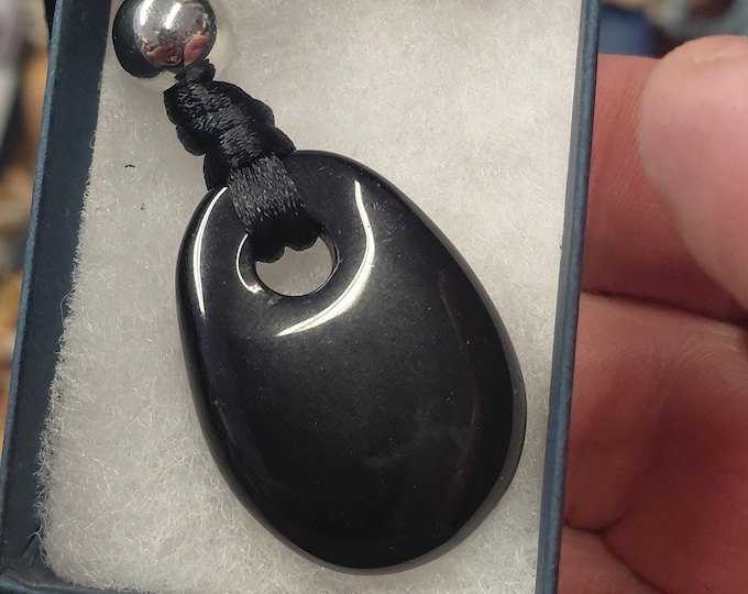 Black Obsidian: Necklace