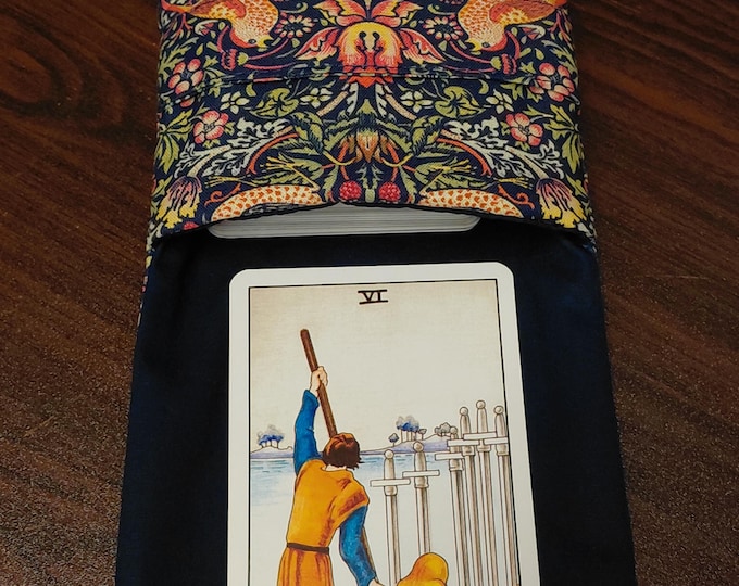 Handmade Tarot Card Pouch: Deluxe Lined Bag