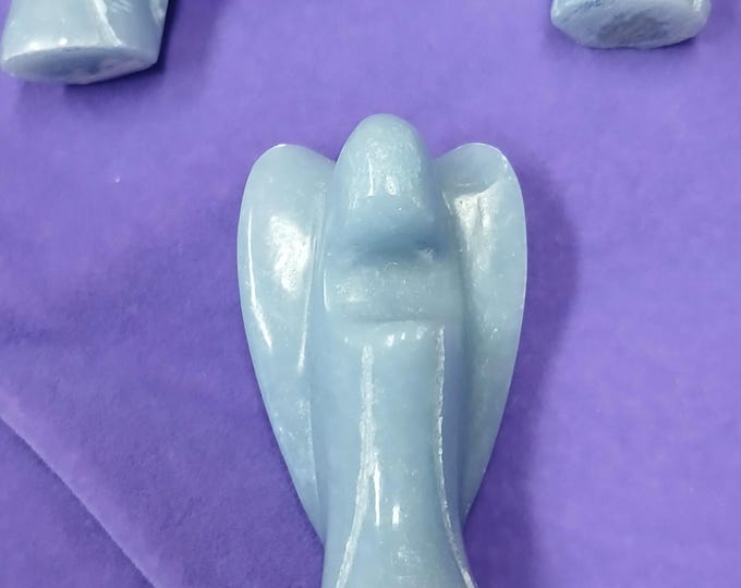 Angelite Angel-Connect to the Spiritual Realm-Gift-Yourself-Friends-Family-Loved One