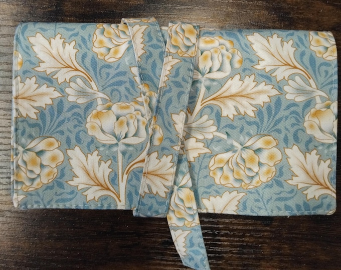 Deluxe Tarot Cards cards pouch Bag, lined pouch, handmade- Ribbon -Beads- New Design