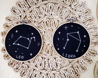 CUSTOM Handmade Zodiac Constellation