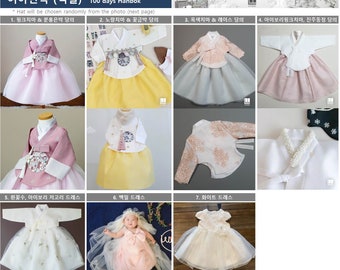 Add on Item : 100 day Hanbok (Girl) Rental Hanbok