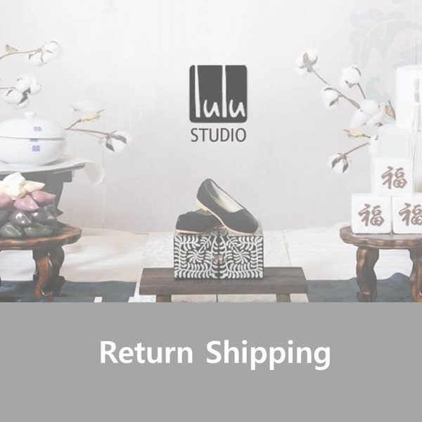 Round Trip Shipping Cost (왕복배송료 18x12x12), Lulu Studio, 첫돌, 백일