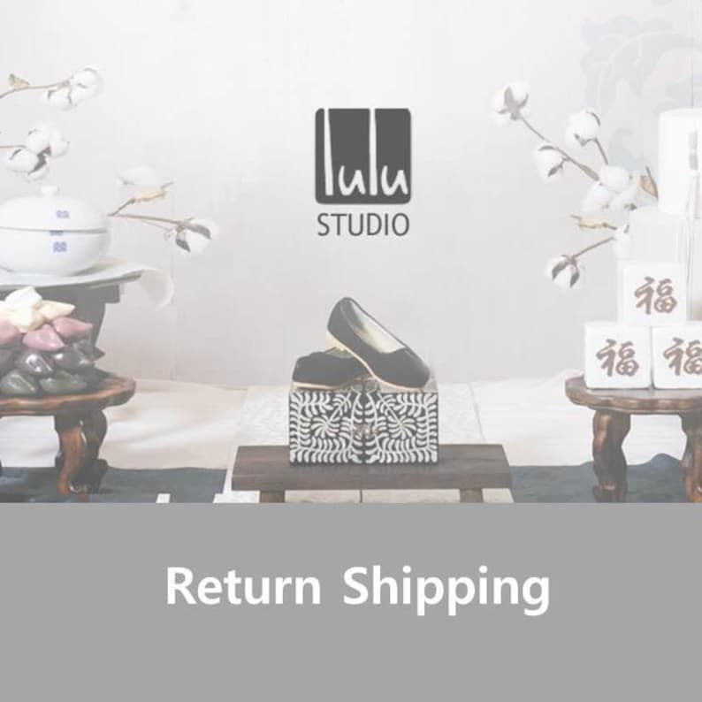 Round Trip Shipping Cost 왕복배송료 18x12x12, Lulu Studio, 첫돌, 백일 image 1