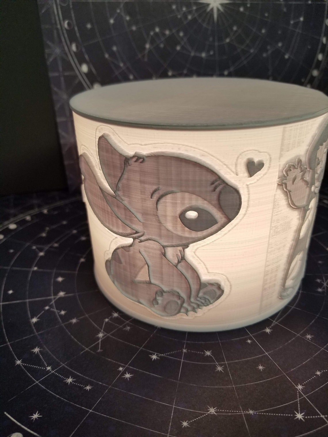 LILO and stitch table lamp/ nightlight large rare Etsy