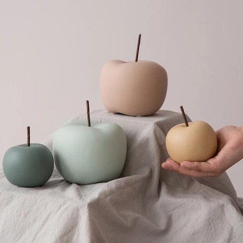 Ceramic Apples Home Decor Home Decorating Ideas