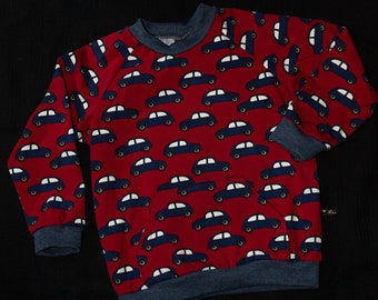 Sweatshirt - Cars - Size EU 104