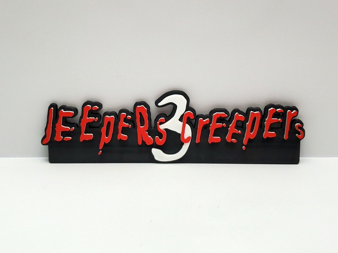 JEEPERS CREEPERS 3 Movie Signs/movie Header/signs/name Etsy