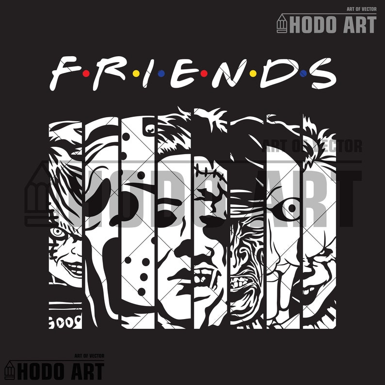 Free Free 256 Horror Friends Svg Free SVG PNG EPS DXF File