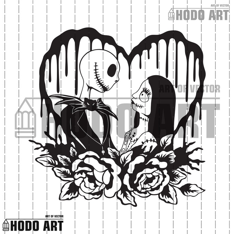 Free Free 234 Nightmare Before Christmas Love Svg SVG PNG EPS DXF File