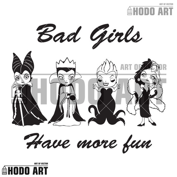 Free Free 299 Female Disney Villains Svg SVG PNG EPS DXF File