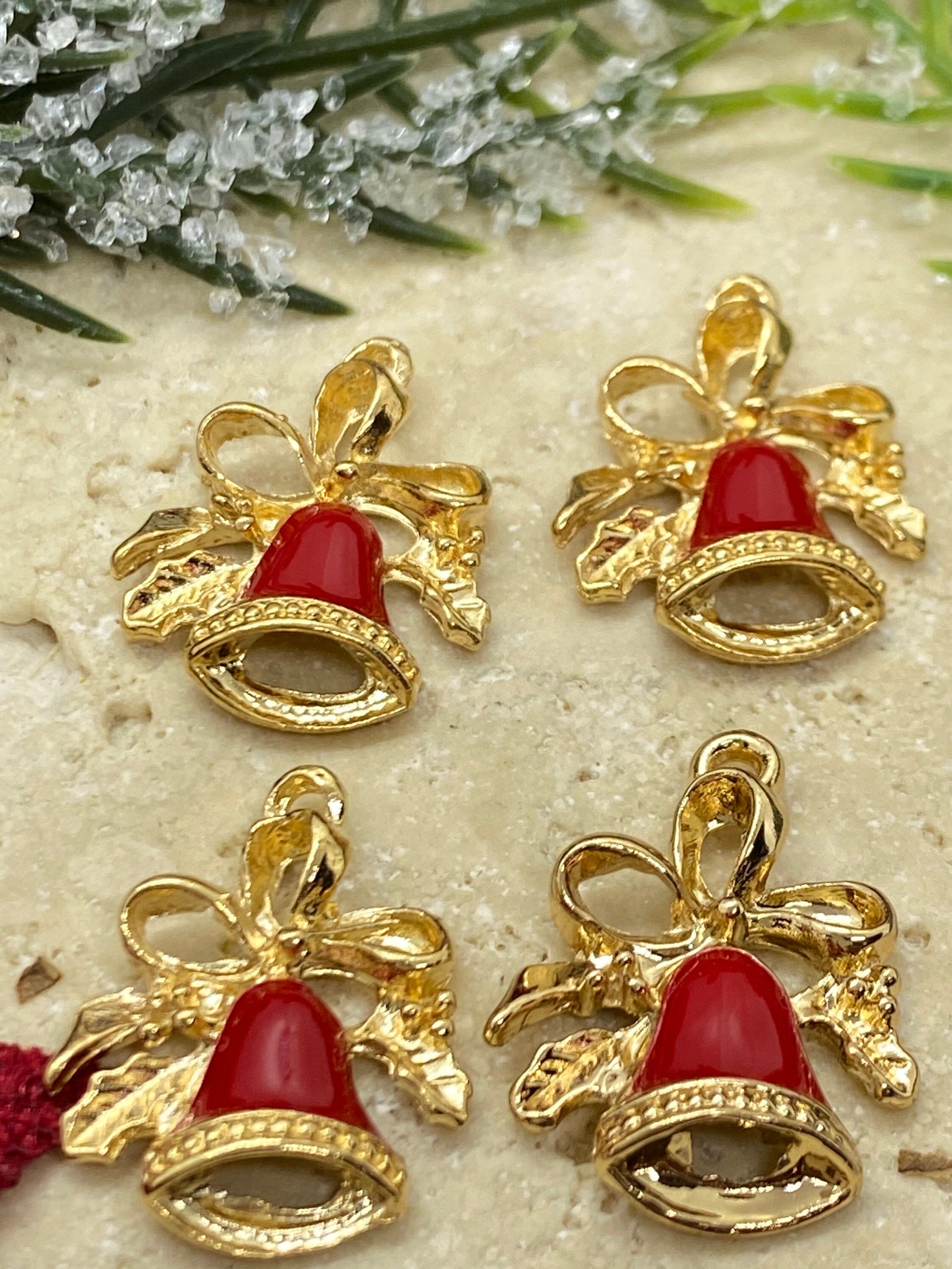 Christmas Bells Set of 4pcs 3 | Etsy