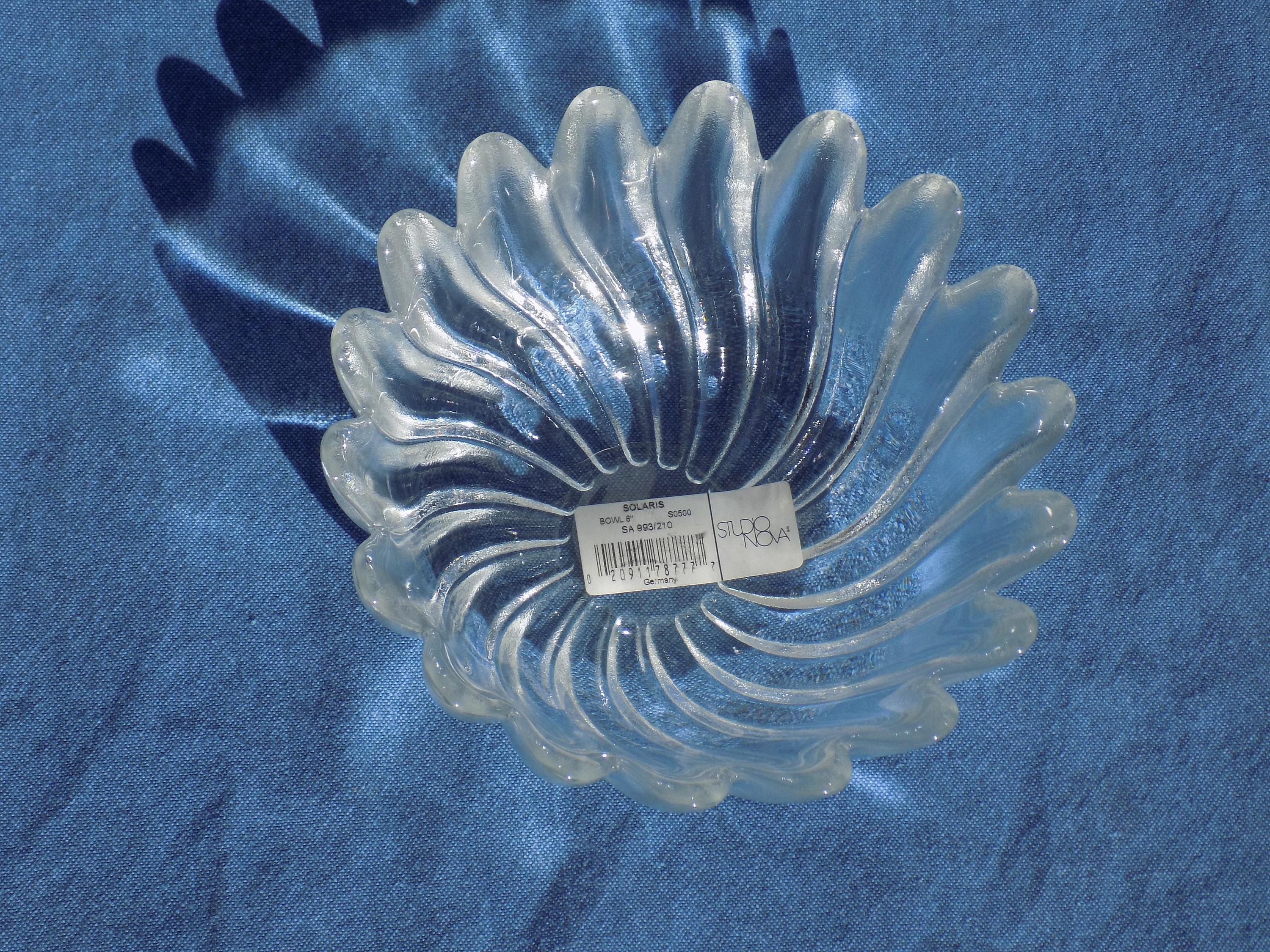 Studio Nova crystal Solaris bowl 6 Germany Etsy