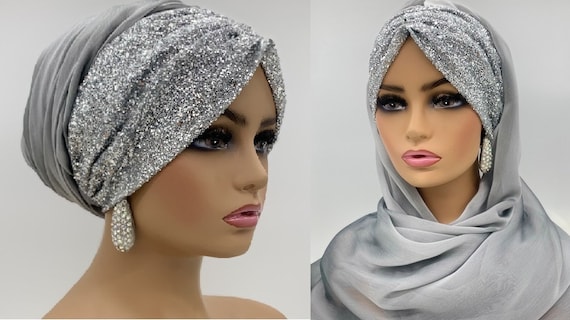 Hijab turban soiree hotsell