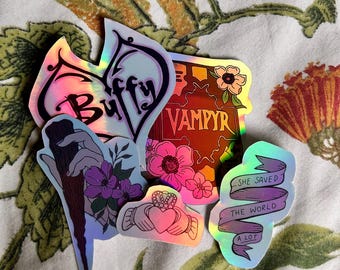 vampire slayer sticker pack