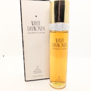 Elisabeth Taylor White Diamonds Parfum | 100 ml Eau de Toilette Spray | Vintage Parfum old formula mit Original Box
