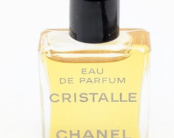 CHANEL Cristalle | Eau de Parfum | 4 ml splash| Miniature travel size | 1980s vintage