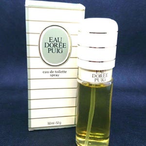Eau Dorée Puig |edt 50ml spray | Eau de toilette | true 1960s vintage | boxed rare perfume