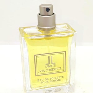 Lancetti via Condotti Homme | 50 ml Eau de Toilette spray | 1990er Vintage Herren Parfum alte Formel