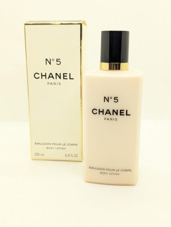CHANEL No5 Body Lotion 200ml Original Vintage Boxed - Etsy