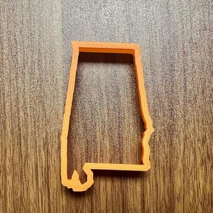 Alabama State Cookie Cutter