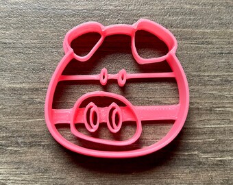 Pig Face Cookie Cutter