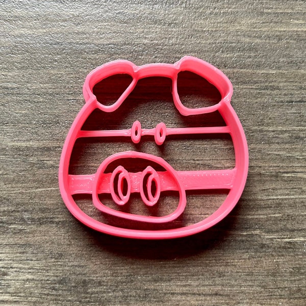 Pig Face Cookie Cutter