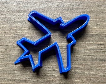 Airplane Cookie Cutter | Birthday Party | Fondant Cutter | Cake Decorating