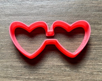Heart Shaped Glasses Cookie Cutter