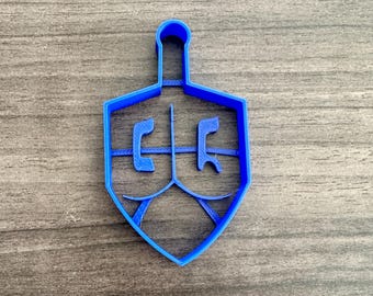 Dreidel Cookie Cutter | Hanukkah Baking | Fondant Mold | Polymer Clay