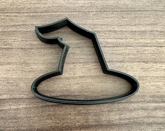 Witches Hat Outline Cookie Cutter | Halloween Baking | Fondant Mold | Polymer Clay