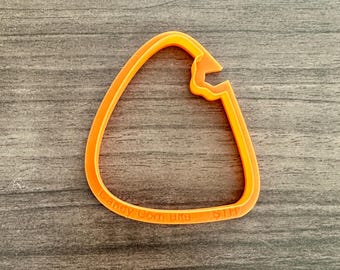 Candy Corn Bite Cookie Cutter | Halloween Baking | Fondant Cutter | Polymer Clay Mold