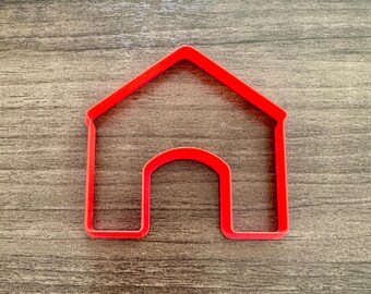 Dog House Outline Cookie Cutter | Pet Theme | Fondant Decorating | Dog Adoption Party