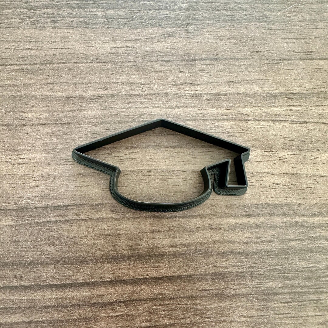 Graduation Cap With Tassel Cookie Cutter | Grad Party Baking | Fondant ...