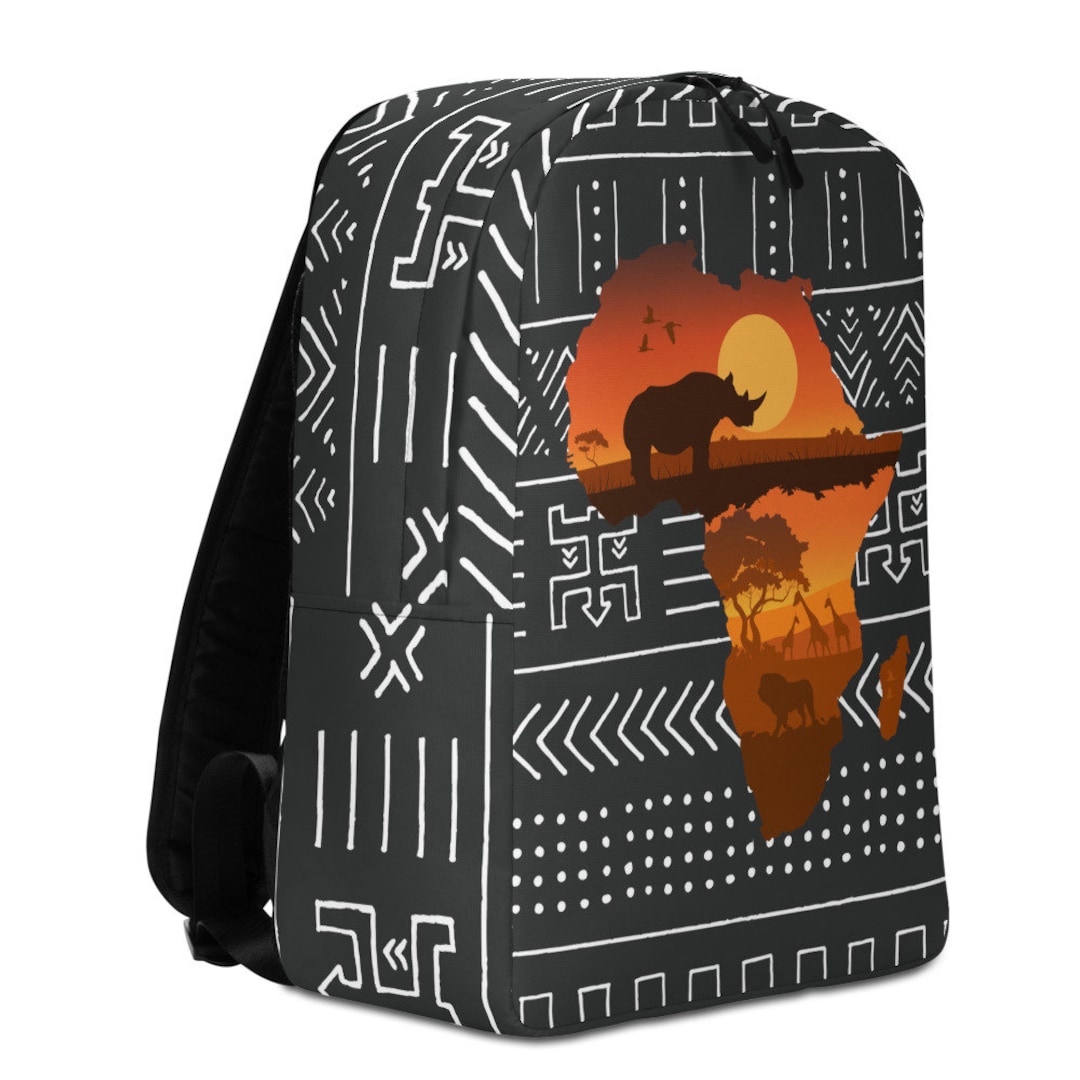 Minimalist Backpack Africa Etsy